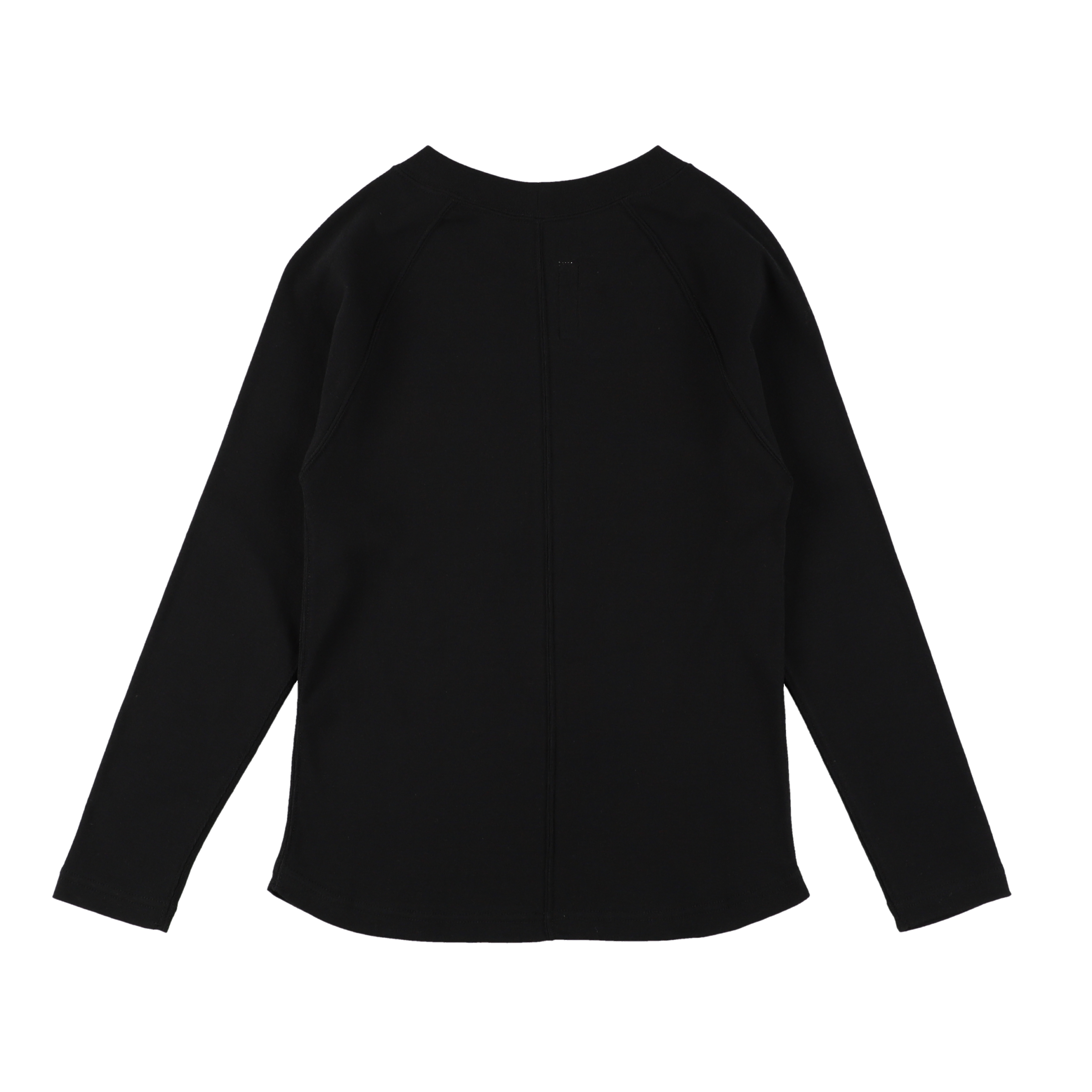 3/4 Length compact raglan tee（Shadow black / ブラック） | kts-product