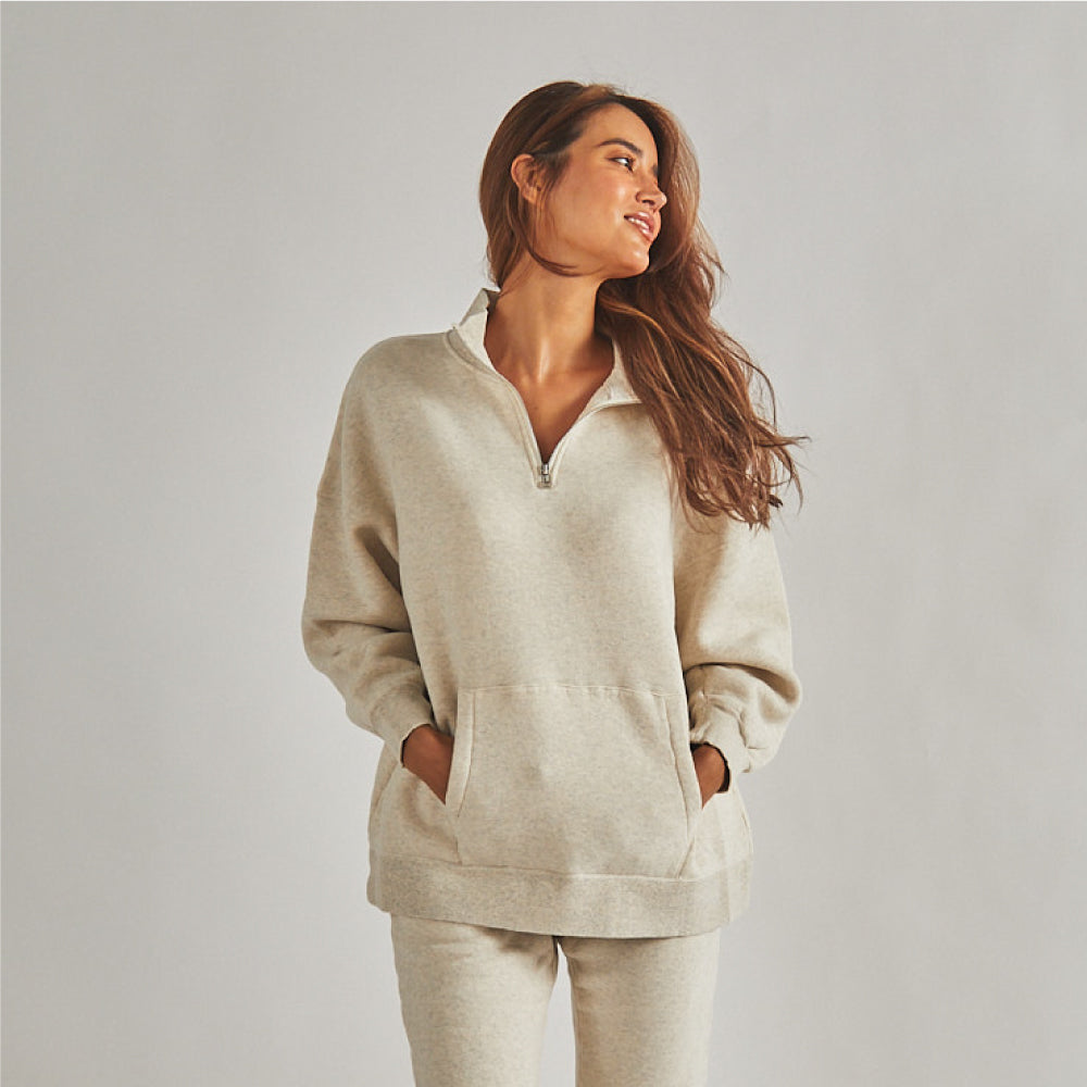 トレーナー/スウェット KTS   MARSHMALLOW HALF ZIP SWEAT MARSHMALLOW HALF ZIP SWEAT（BLACK/ブラック） | kts-product