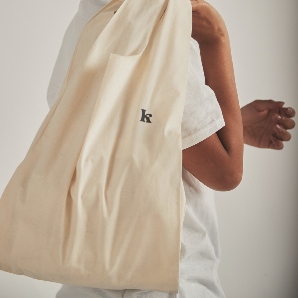 kkk 3pac Tee w/Marché Bag（Breeze White / ホワイト）