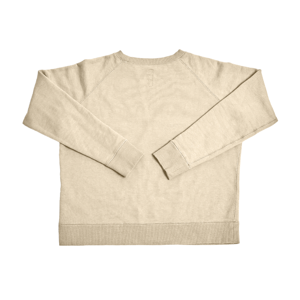 Organic Cotton French Terry Crew Sweat（Off white / オフホワイト）