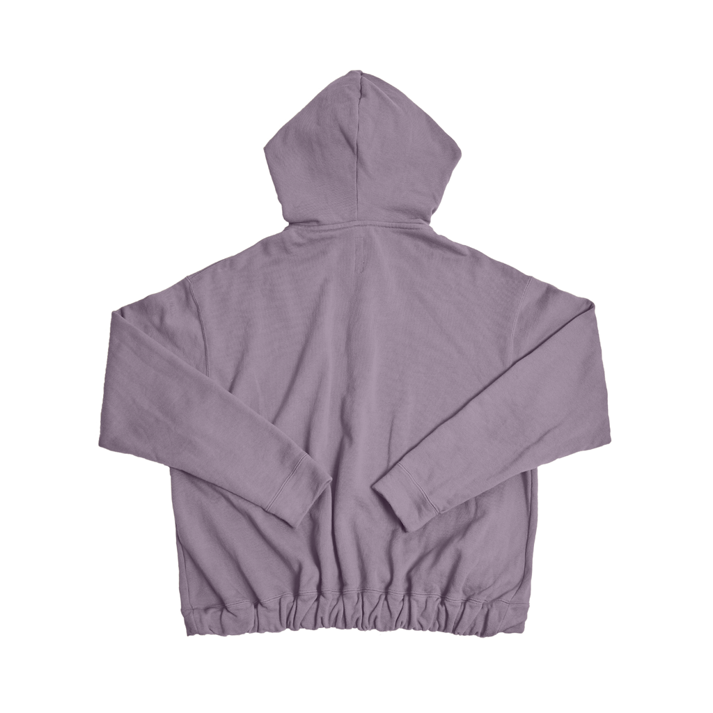 Organic Cotton French Terry Zip Hoodie（Lavender / ラベンダー）